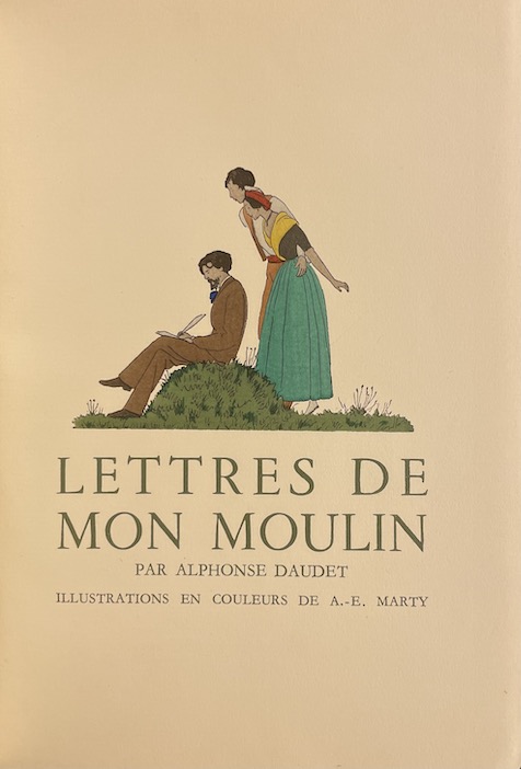 DAUDET (Alphonse) Lettres de mon moulin. Paris, H. Piazza, 1940. – Image 3