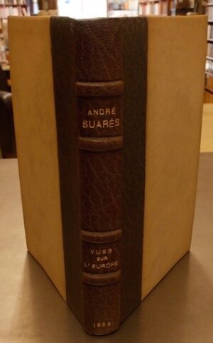 SUARES (André) Vue sur Napoléon. Paris, Grasset (coll. Pour mon Plaisir), 1933.
