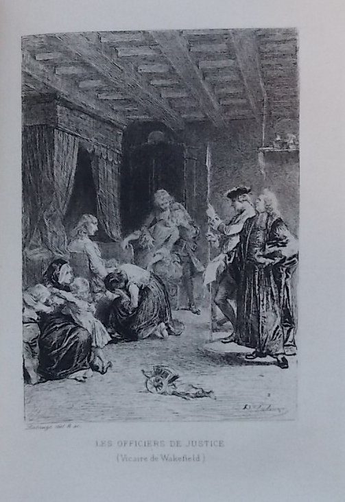 GOLDSMITH (Oliver) Le Vicaire de Wakefield. Paris, Edition Jouaust - Librairie des Bibliophiles, 1888. – Image 2