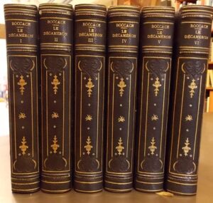 BOCCACE Le Décameron. Paris, Isidore Liseux, 1879.