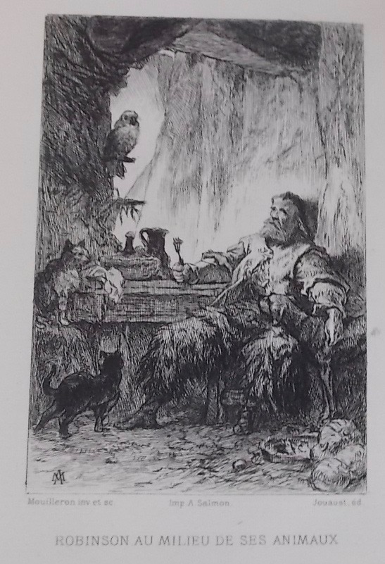 DE FOE (Daniel) Vie et aventures de Robinson Crusoé. Paris, Jouaust - Librairie des Bibliophiles, 1878. – Image 5