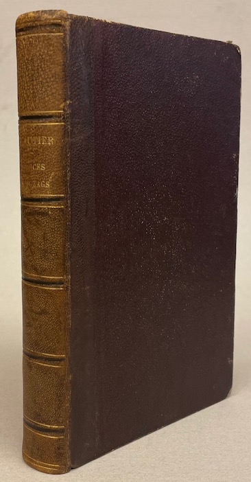 GAUTIER (Théophile) Caprices et zigzags. Paris, Victor Lecou, 1852. – Image 2