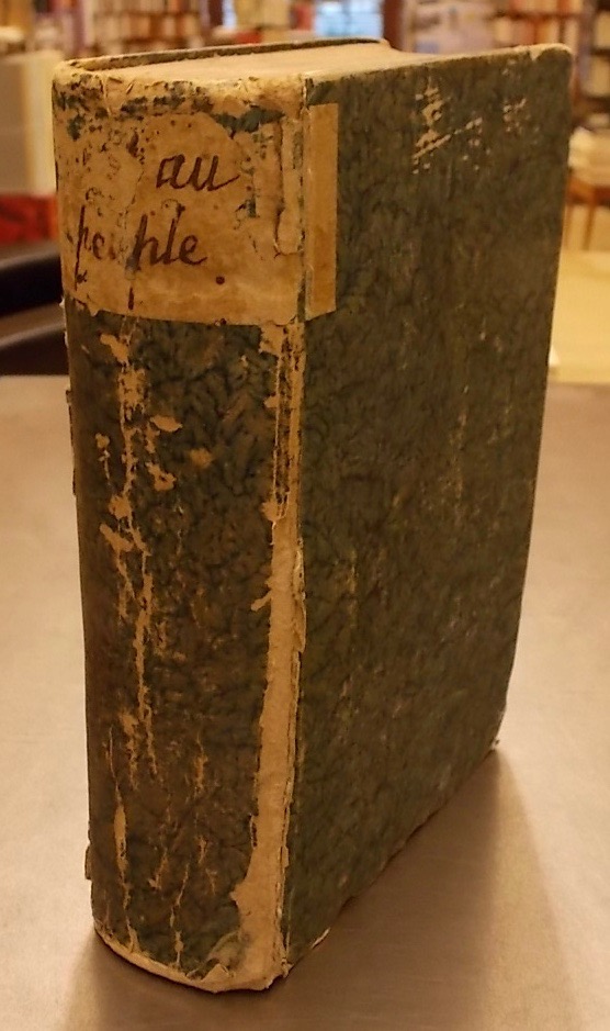 TISSOT (Samuel Auguste André David) Avis au peuple sur sa santé. Lausanne, chez Jean Zimmerli au dépends de François Grasset, 1763.