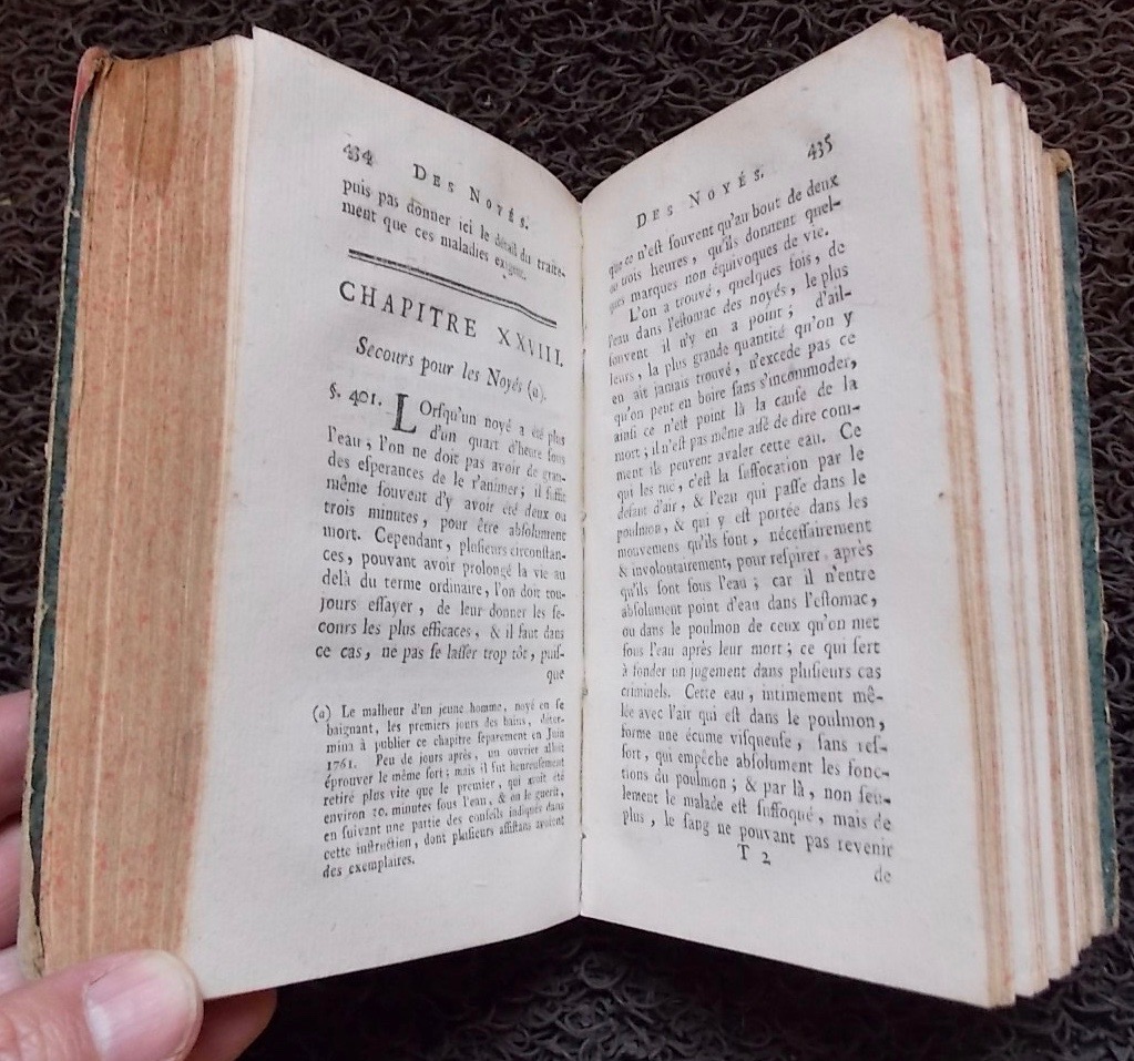 TISSOT (Samuel Auguste André David) Avis au peuple sur sa santé. Lausanne, chez Jean Zimmerli au dépends de François Grasset, 1763. – Image 5