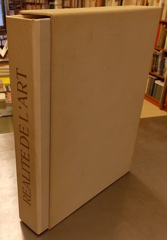 SCHWOB (Lucien) Réalité de l'art. Lausanne, F. Rouge (coll. Lettres Sciences Techniques), 1955.