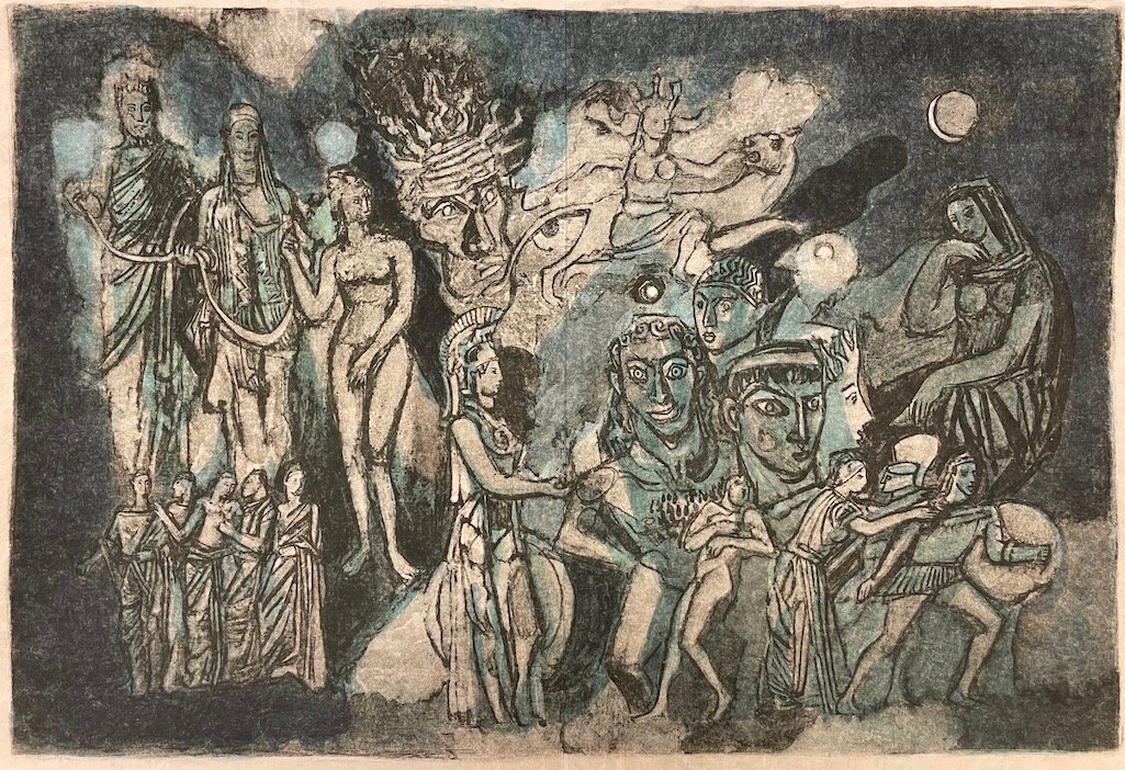 GIONO (Jean) Naissance de l'Odyssée. Lausanne, André et Pierre Gonin, 1963. – Image 5