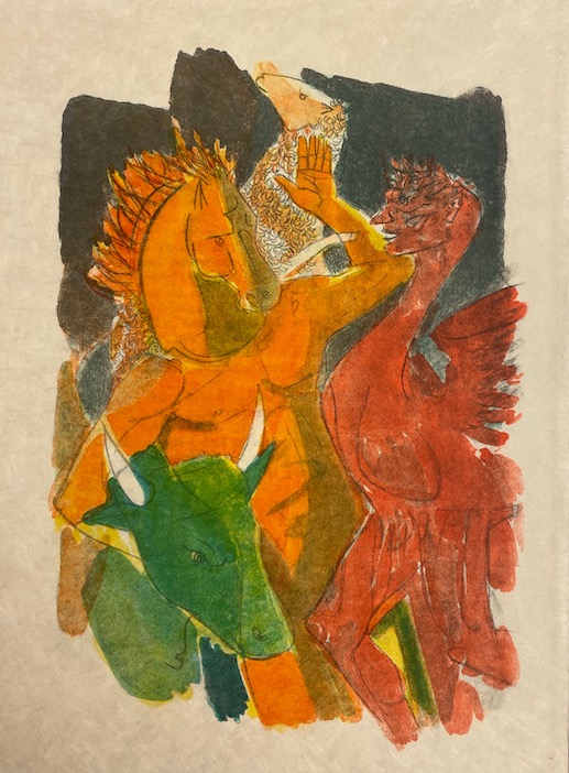 GIONO (Jean) Naissance de l'Odyssée. Lausanne, André et Pierre Gonin, 1963. – Image 6