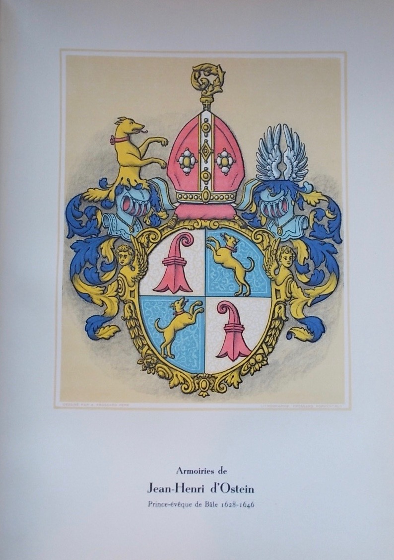 FROSSARD (Alfred) Les Princes-Evêques de Bâle, de 1575 à 1828. Porrentruy, Lithographie Jurassienne C. Frossard, 1944. – Image 2