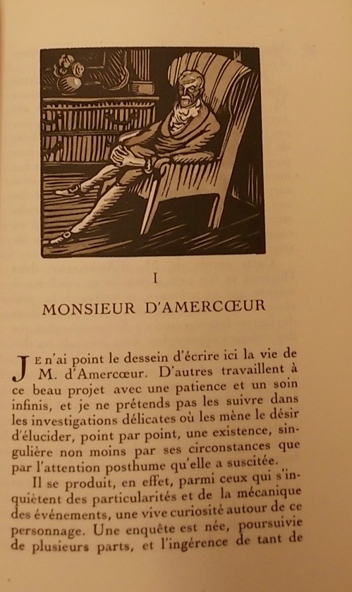 REGNIER (Henri de) Monsieur d'Amercoeur. Paris, Georges Crès & Cie, 1918. – Image 3