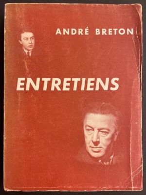 BRETON (André) Entretiens (1913-1952). Paris, Gallimard (coll. Le Point du Jour), 1952.