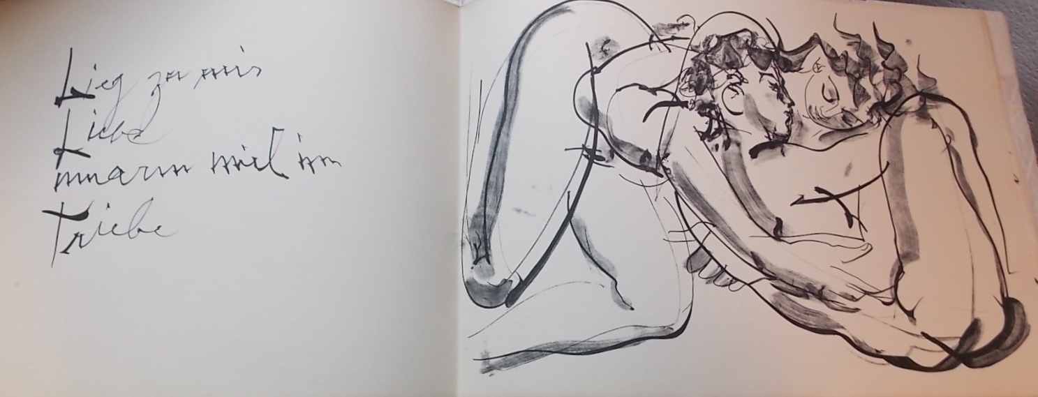 ERNI (Hans) Liebesgedicht. Lausanne, André et Pierre Gonin, 1962. – Image 3