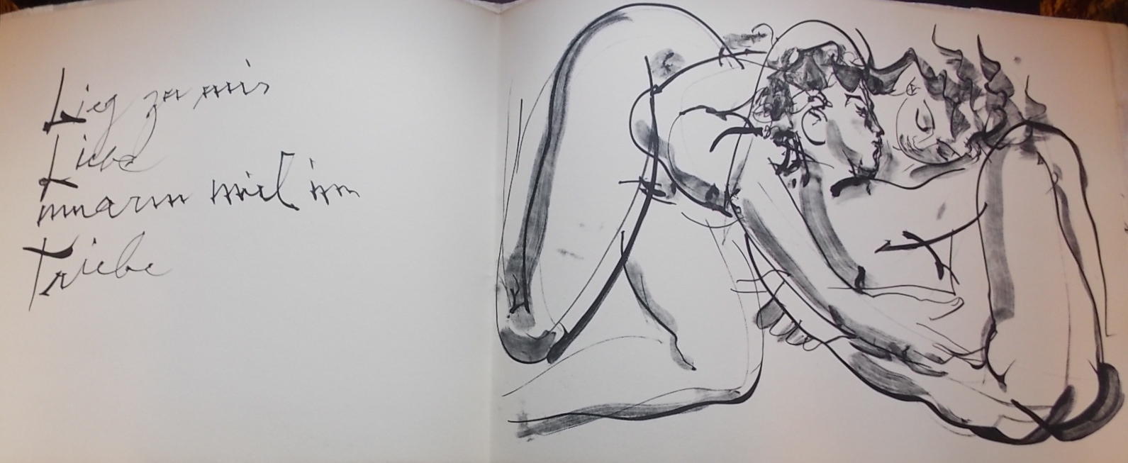 ERNI (Hans) Liebesgedicht. Lausanne, André et Pierre Gonin, 1962. – Image 4