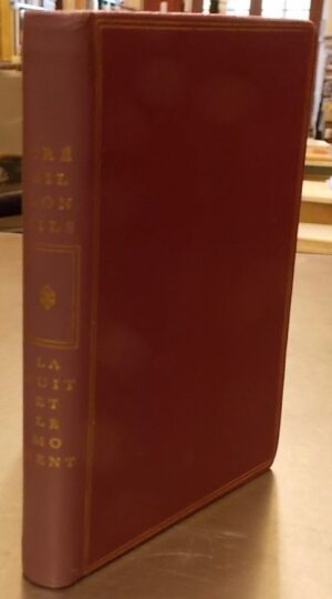 CREBILLON FILS (Claude-Prosper Jolyot de Crébillon, dit) La nuit et le moment, ou Les matinées de Cythère. Paris, Club Français du Livre (coll. Privilège), 1966.