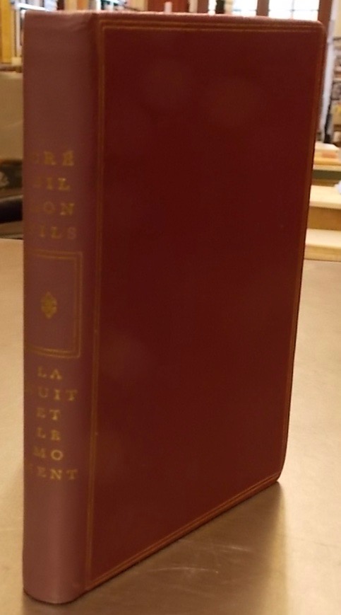 CREBILLON FILS (Claude-Prosper Jolyot de Crébillon, dit) La nuit et le moment, ou Les matinées de Cythère. Paris, Club Français du Livre (coll. Privilège), 1966.