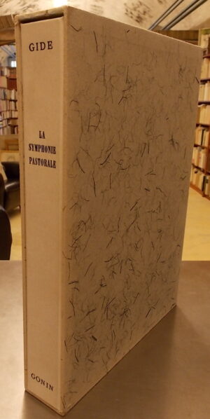 GIDE (André) / REMON (Jean-Pierre) La symphonie pastorale. Lausanne, André Gonin, [1955].