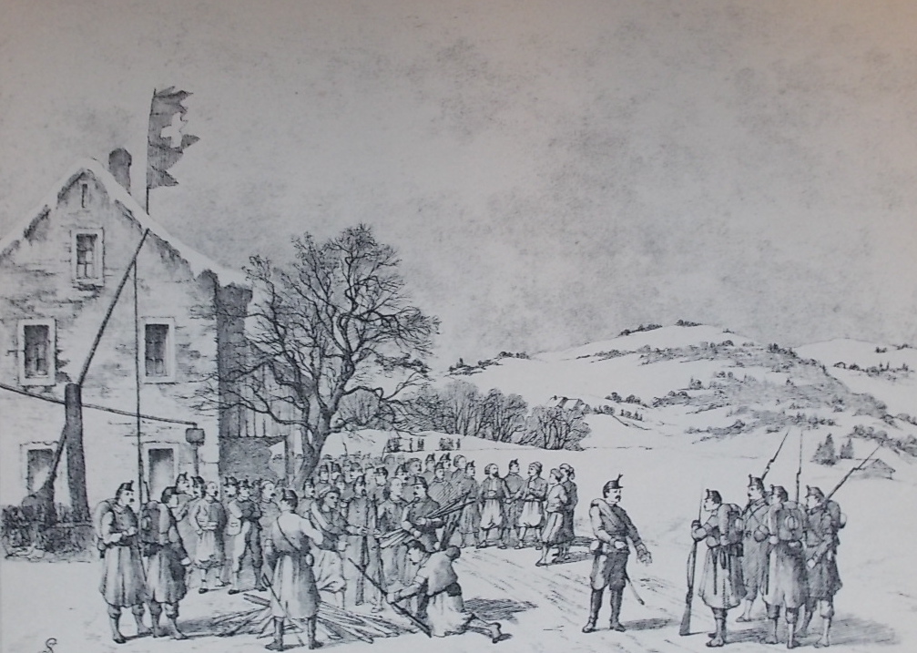 SILVESTRE (Henri) Cantonnements des troupes fédérales dans le Jura bernois. Souvenirs de la campagne 1870-1871, par H. Silvestre. Genève, chez l'auteur - Imprimerie Pilet Cougnard, sans date. – Image 4