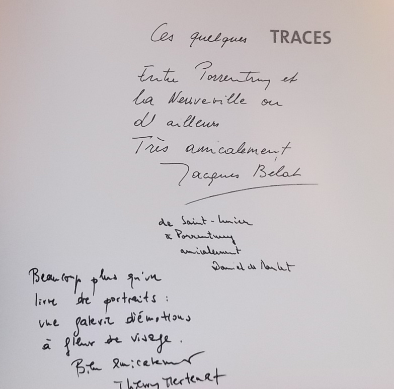 BELAT (Jacques) Traces. 109 créateurs jurassiens photographiés par Jacques Bélat. Porrentruy et Delémont, SJE - F.A.R.B., 1996. – Image 2