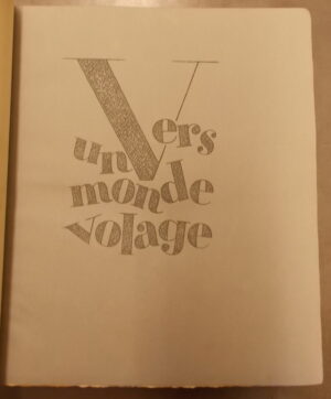 [GROMAIRE (Marcel)] - HERTZ (Henri) Vers un monde volage. Paris, Marcel Seheur, 1926.