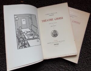 [BOFA] - COURTELINE (Georges) Théâtre choisi. Paris, Société Littéraire de France, 1924.