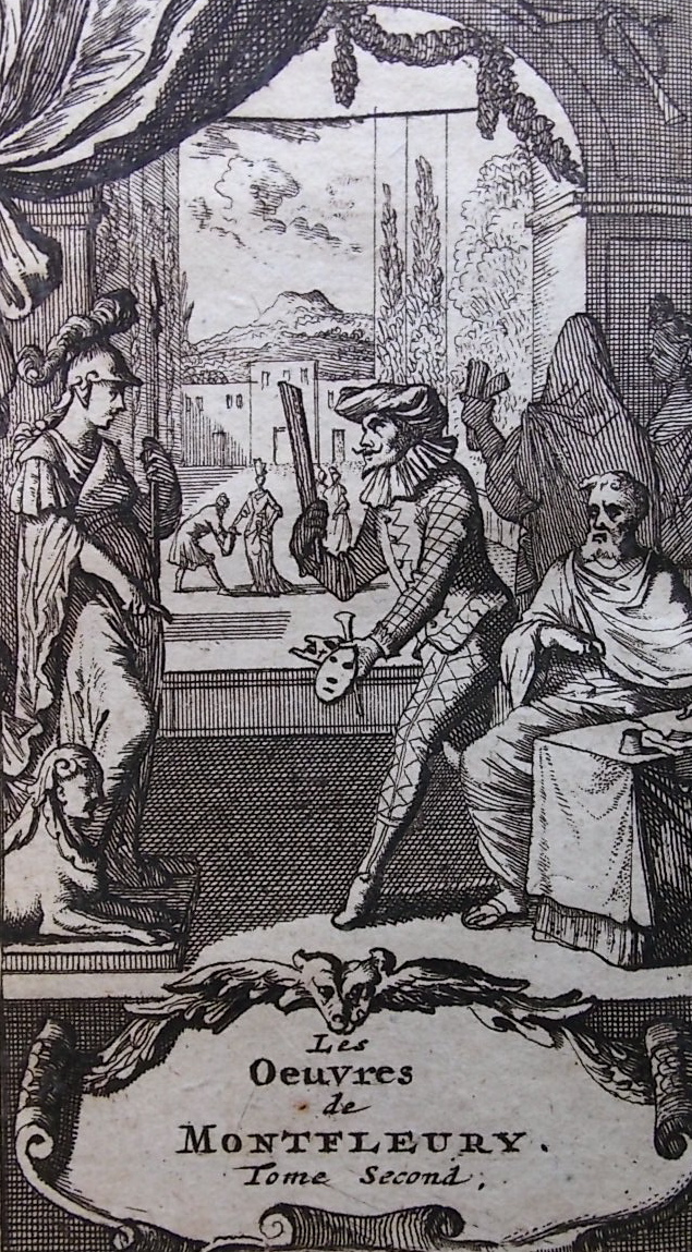 MONTFLEURY (Antoine Jacob, dit) Les Oeuvres de Monsieur Montfleury, contenant ses pièces de théatre. Représentées par la Troupe des Comédiens du Roy à Paris. A La Haye, J. van den Kieboom, Gerald Block, Adrien van Dorsten, 1735. – Image 8