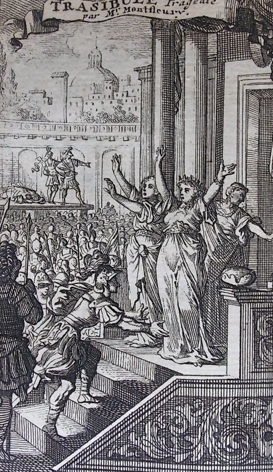 MONTFLEURY (Antoine Jacob, dit) Les Oeuvres de Monsieur Montfleury, contenant ses pièces de théatre. Représentées par la Troupe des Comédiens du Roy à Paris. A La Haye, J. van den Kieboom, Gerald Block, Adrien van Dorsten, 1735. – Image 9