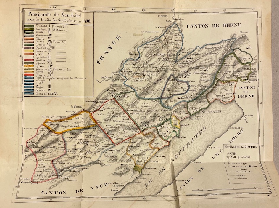 HUGUENIN (D.-G.) Les châteaux neuchâtelois anciens et modernes. Neuchâtel, Henri Wolfrath, 1843. – Image 3