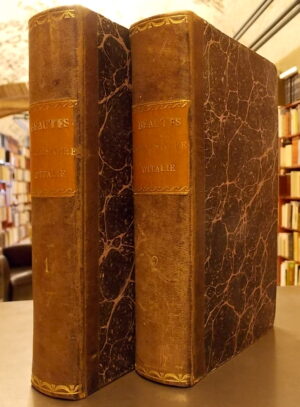 GIRAUD (A.) Beautés de l'Histoire d'Italie, ou Abrégé des Annales italiennes, avec le Tableau des Moeurs, des Sciences, des Lettres et des Arts, depuis l'invasion des Barbares jusqu'à nos jours. Paris, Alexis Emery, 1816.