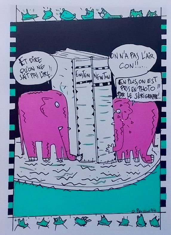 ALOYS / BONNET (Louise) / EXEM / POUSSIN / REUMANN (Helge) / ZEP Le livre et la science vus par.... Genève, Département des Affaires Culturelles - BPU, 1994. – Image 5