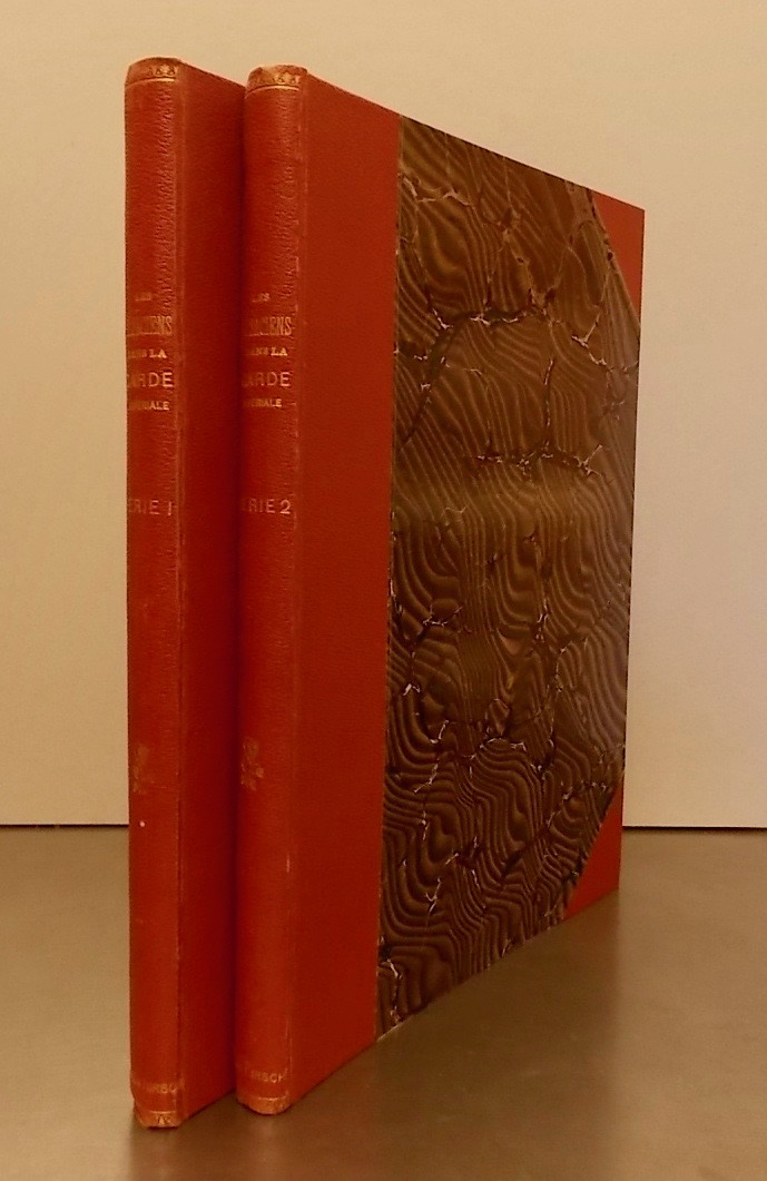 GANIER (HENRY) Les Alsaciens dans la Garde Impériale et dans les Corps d'élite. Strasbourg, Imprimerie alsacienne, anct. G. Fischbach, 1914.