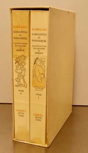 RABELAIS (François) Gargantua et Pantagruel. Paris, Gibert Jeune - Librairie d'Amateurs, 1957.
