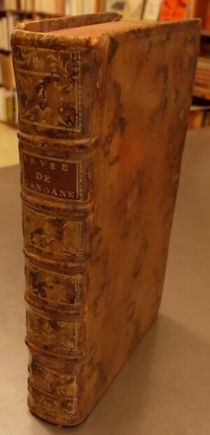 [CARACCIOLI (Louis Antoine de)] La vie du Pape Clément XIV (Ganganelli). A Paris, Chez la Veuve Desaint, 1776.