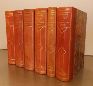 DIERAUER (J.) Histoire de la confédération suisse. Lausanne, Payot, 1911-1919.