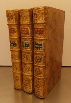 MILTON (John) Le paradis perdu, poème héroïque traduit de l'anglois, [suivi de] Le paradis retrouvé. A Paris, chez Ganeau, 1743,