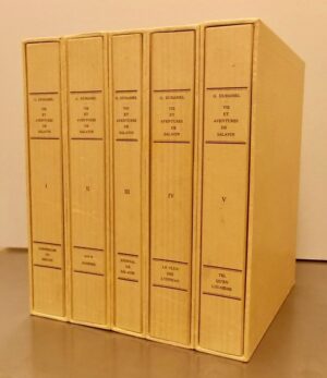 DUHAMEL (Georges) Vie et aventures de Salavin. Paris, Union Latine d'Editions, 1955.