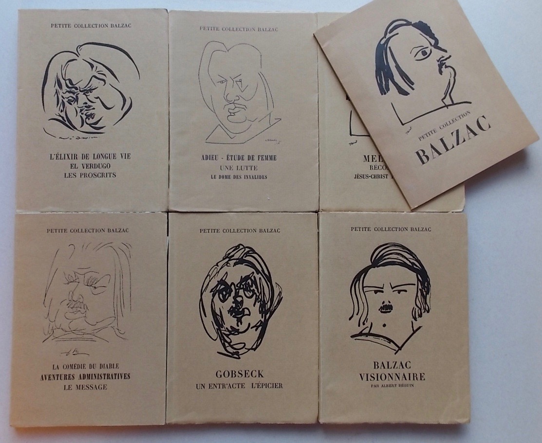 BALZAC (Honoré de) Petite collection Balzac. Genève, Skira, 1946-1947. – Image 3