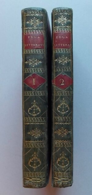 STAEL-HOLSTEIN (Germaine, Madame de) De la littérature considérée dans ses rapports avec les institutions sociales. Paris, Maradan, An 9 [1801].