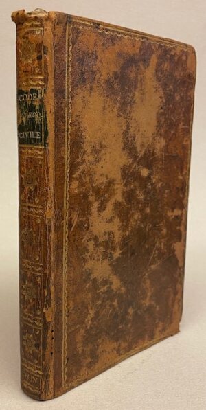 *** Code de procédure civile. Edition originale et seule officielle. A Paris, de l'Imprimerie Impériale, 1806.