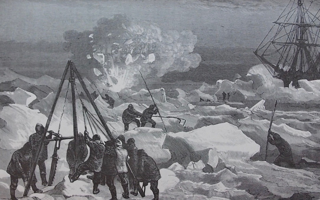 PAYER (J.) L'expédition du Tegetthoff. Voyage de découverte aux 80e-83e degrés de latitude nord. Paris, Hachette & Cie, 1878. – Image 5