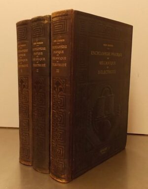 DESARCES (Henri) Encyclopédie pratique de mécanique et d'électricité. Paris, Quillet, 1928-1930.