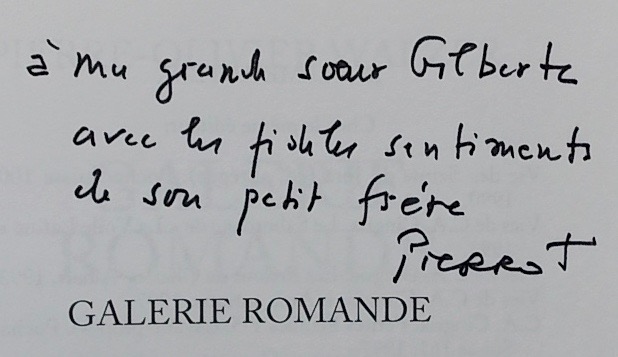 WALZER (Pierre-Olivier) Galerie romande. Lausanne, L'Age d'Homme, 2000. – Image 2