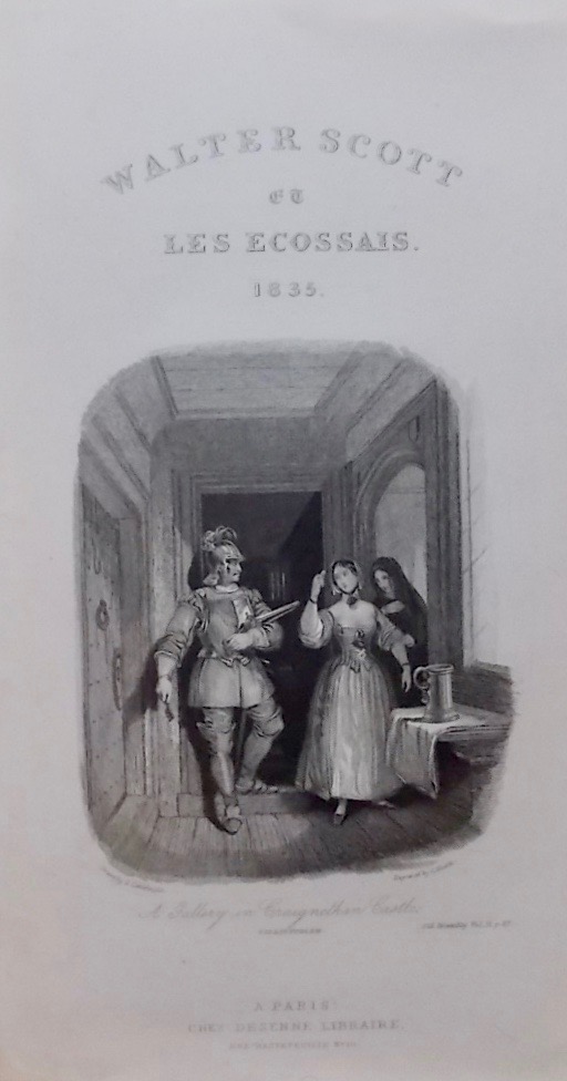 RITCHIE (Leitch) Walter Scott et les écossais. Paris, Desenne, 1835. – Image 3