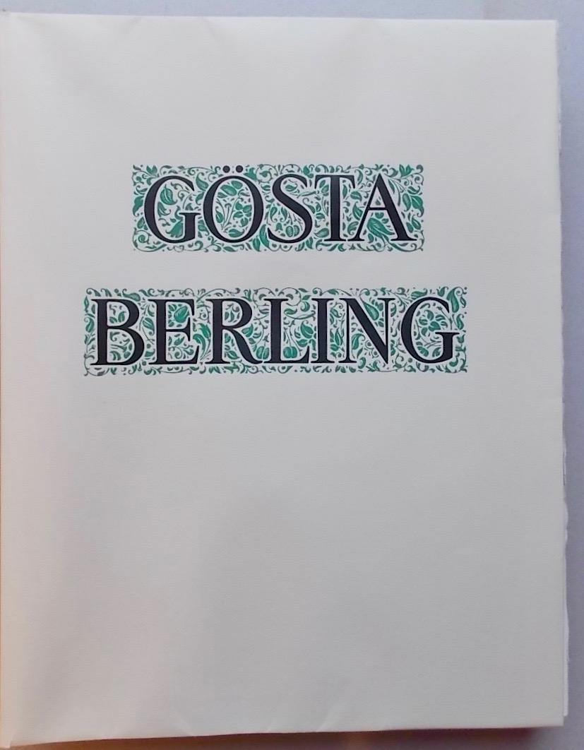 LAGERLOF (Selma) Gösta Berling. Paris, Je Sers - Henri Lauga Editeur, 1947. – Image 2