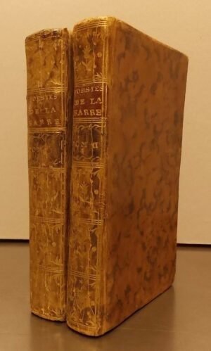 LA FARRE (Charles-Auguste, marquis de) Mémoires et réflexions sur les principaux évenemens du Règne de Louis XV, & sur le caractère de ceux qui y ont eu la principale part. - Poésies. Amsterdam, J.-F. Bernard, 1755.