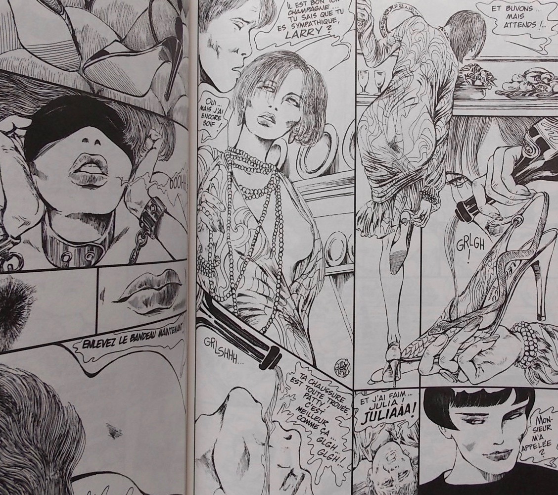 CREPAX (Guido) & ROCHAT (Eric) Histoire d'O N° 2 Paris, Dargaud, 1984. – Image 2