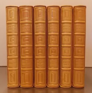 LOUYS (Pierre) Chefs-d'Oeuvre de Pierre Louys. I: Aphrodite. II. Les aventures du roi Pausole. III: Les chansons de Bilitis. IV: Psyché. V: Poèmes libres. VI: La femme et le pantin. Paris, Editions de l'Ibis, 1972-1973.