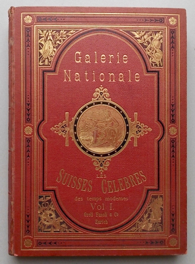 HASLER (Fr. & H.) / HARTMANN (Alfred) Galerie Nationale. Les Suisses célèbres des temps modernes. Zurich, Orell Fussli & Cie, s.d. (1867-1888). – Image 2
