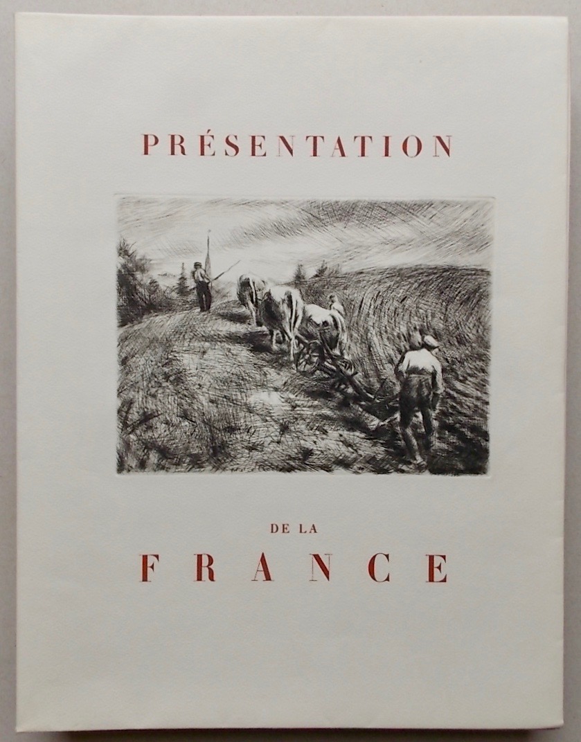 MICHELET (Jules) - ROMAINS (Jules) - SUARES (André) Présentation de la France. Triptyque. Paris, Editions Manuel Bruker, 1948-1950. – Image 2