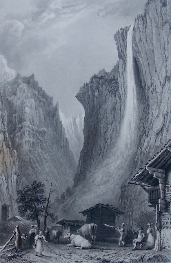 BEATTIE (William) / BARTLETT (W. H.) La Suisse pittoresque, ornées de vues spécialement dessinées pour cet ouvrage. Traduit de l'anglais par L. de Bauclas. Londres, Georges Virtue et Paris, Ferrier, 1836. – Image 6