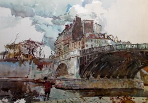 TROYAT (Henri) Les ponts de Paris. Paris, Flammarion, 1946.