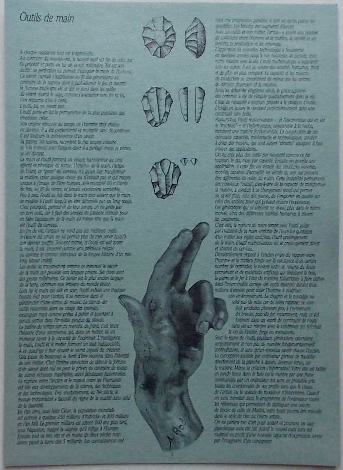 BAILLOD (Gil) Outils de main. La Conversion, Scriptar SA et Le Locle, Bergeon & Cie, 1991. – Image 5